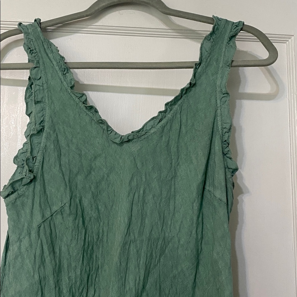 LINEN DRESS - Picture 2 of 5